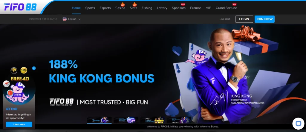 Malaysia Casino Games Review | FIFO88 Login